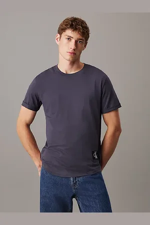 Calvin Klein Camiseta de algodón con insignia