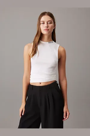 Calvin Klein Camiseta de tirantes de punto suave