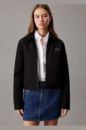 Calvin Klein Chaqueta con cremallera de algodón