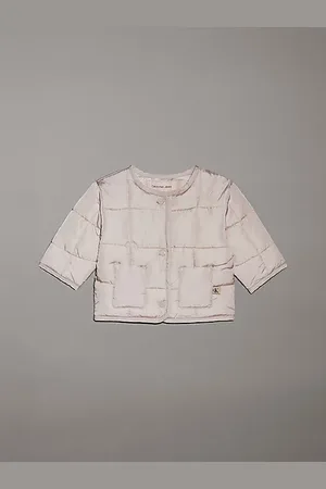 Calvin Klein Chaqueta con relleno holgada para recién nacidos