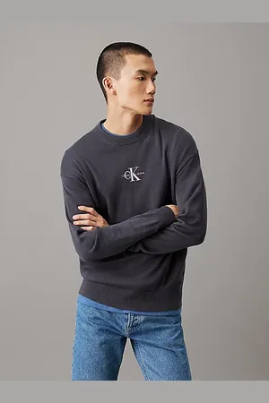 Calvin Klein Jersey de algodón con monograma