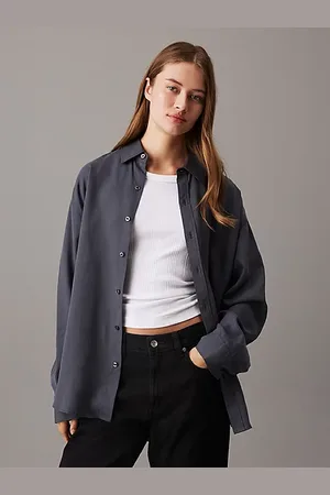 Calvin Klein Camisa Dad de lyocell suave