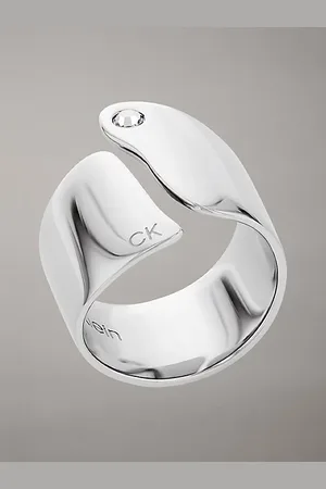 Calvin Klein Anillo minimalista de forma orgánica
