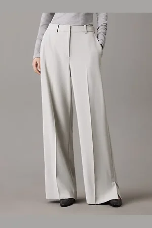 Calvin Klein Pantalones slim de pierna ancha