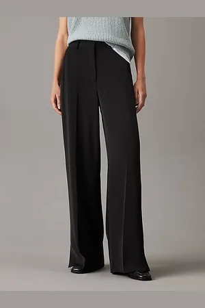 Calvin Klein Pantalones slim de pierna ancha