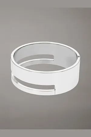Calvin Klein Pulsera minimalista de acero inoxidable