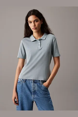 Calvin Klein Polo slim de punto de algodón