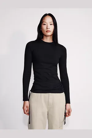 Calvin Klein Camiseta slim fruncida