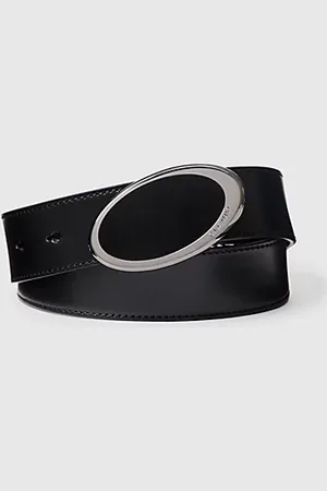 Calvin Klein Cinturón de cuero de mujer