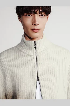 Calvin Klein Jersey con cremallera de canalé