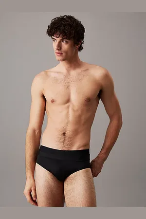 Calvin Klein Bañador slip con cinturilla doble - CK Refined