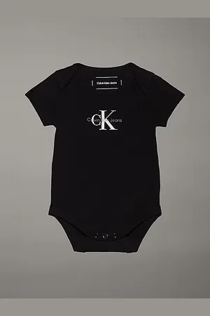 Calvin Klein Body con logo para recién nacidos