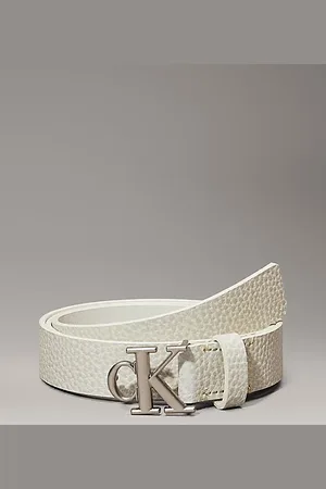 Calvin Klein Cinturón de cuero con logo