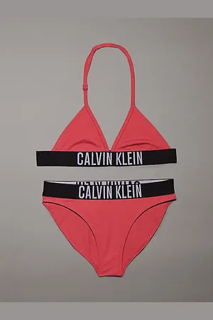 Calvin Klein Bikini de triángulo para niña - Intense Power