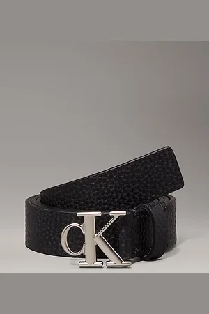 Calvin Klein Cinturón de cuero con logo