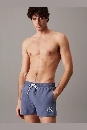 Calvin Klein Bañador corto con cordón - CK Monogram