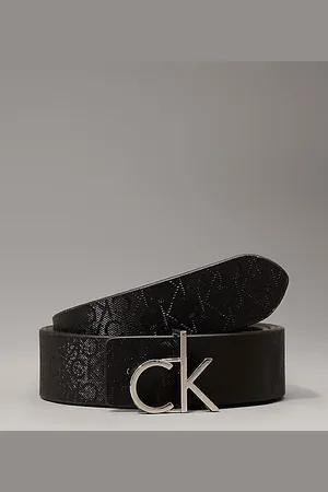 Calvin Klein Cinturón reversible de piel con logo