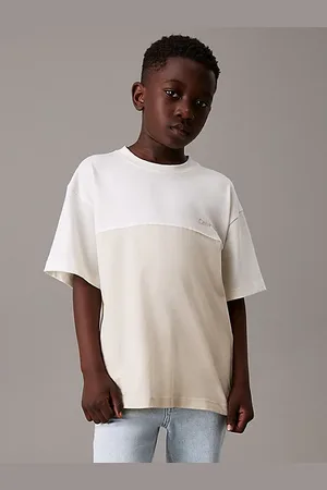 Calvin Klein Camiseta color block oversized