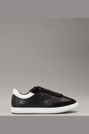 Calvin Klein Zapatillas de piel de perfil bajo