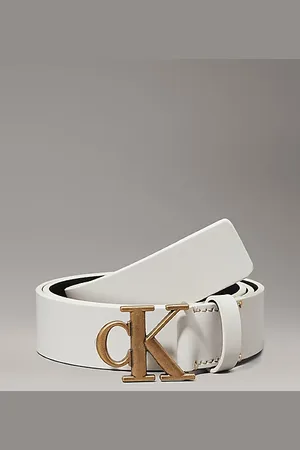 Calvin Klein Cinturón de cuero con logo