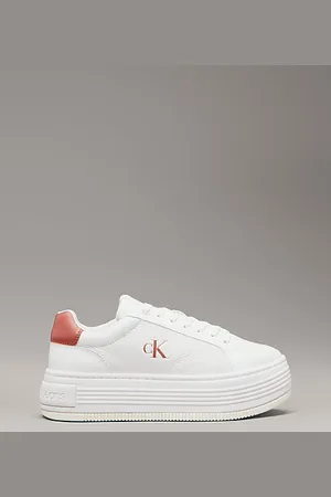 Calvin Klein Zapatillas de plataforma de piel