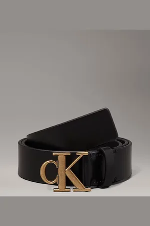 Calvin Klein Cinturón de cuero con logo