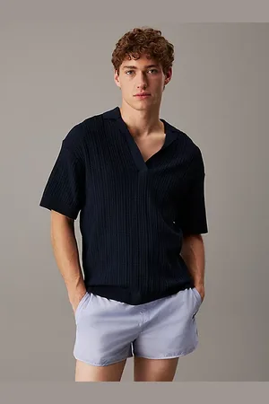 Calvin Klein Polo de playa punto calado