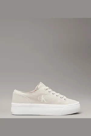 Calvin Klein Zapatillas de lona con plataforma