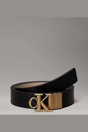 Calvin Klein Cinturón reversible de piel con logo