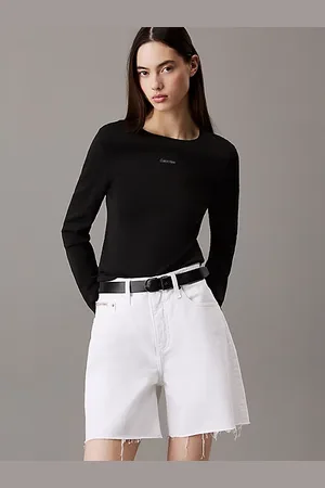 Calvin Klein Jersey slim de punto elástico