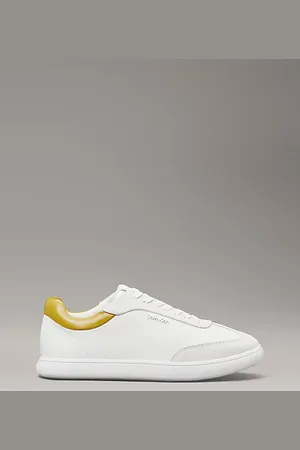 Calvin Klein Zapatillas de piel de perfil bajo
