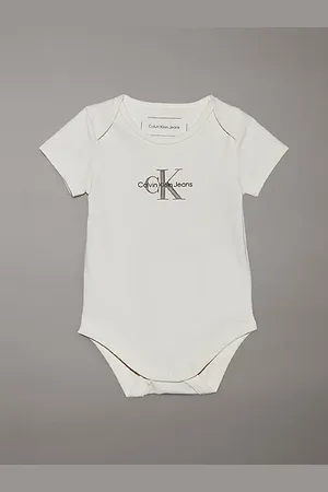 Calvin Klein Body con logo para recién nacidos