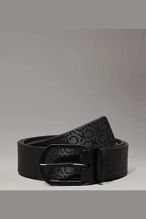 Calvin Klein Cinturón de cuero con logo