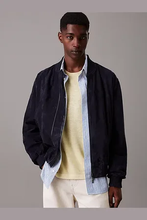 Calvin Klein Cazadora bomber de ante