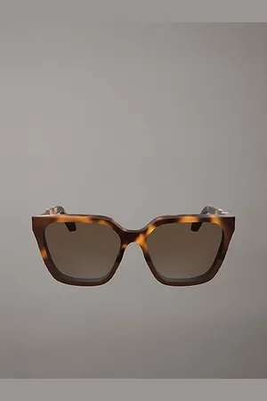 Calvin Klein Gafas de sol rectangulares modificadas CK25500S