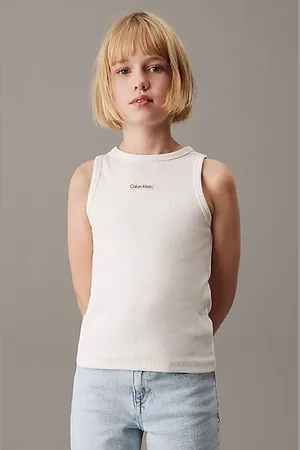 Calvin Klein Camiseta de tirantes de canalé