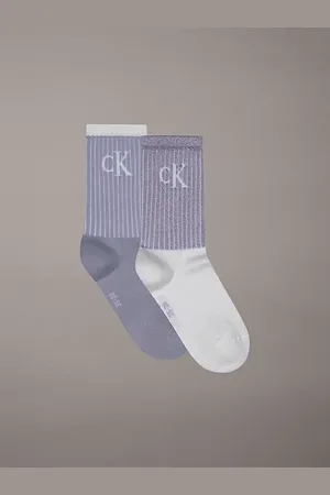 Calvin Klein Pack de 2 calcetines de deporte de rayas