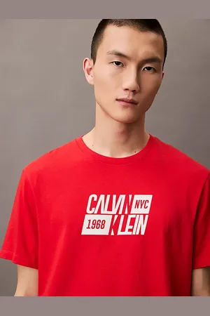 Calvin Klein Camiseta clásica de deporte con logo