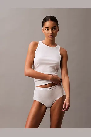 Calvin Klein Camiseta de tirantes de estar por casa slim de canalé