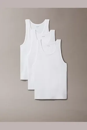 Calvin Klein Pack de 3 camisetas de tirantes de estar por casa