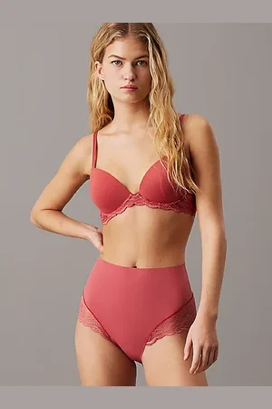 Calvin Klein Sujetador demi elevador - Sensual Stretch Lace