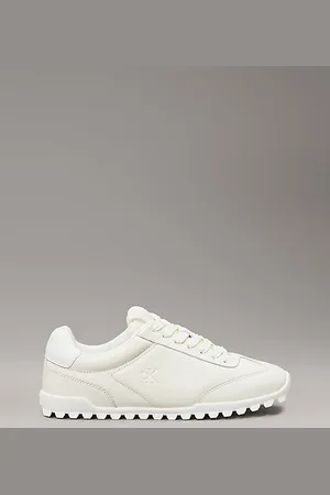 Calvin Klein Zapatillas de piel de perfil bajo