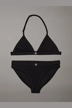 Calvin Klein Bikinis de triángulo para niña - CK Monogram