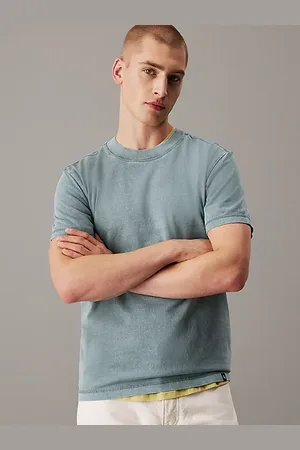 Calvin Klein Camiseta de algodón lavado