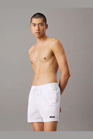 Calvin Klein Bañador de largo medio con cordón - CK Essentials