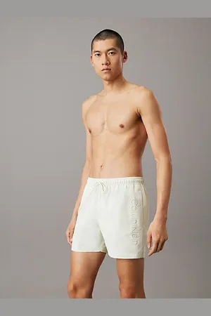 Calvin Klein Bañador de largo medio con cordón - Logo Embroidery
