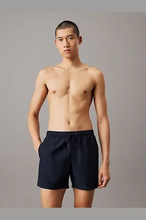 Calvin Klein Bañador de largo medio con cordón - Logo Embroidery