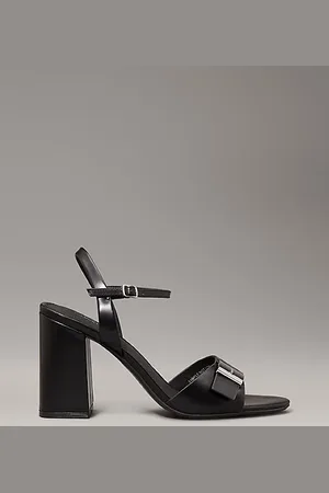 Calvin Klein Sandalias de piel con tacón