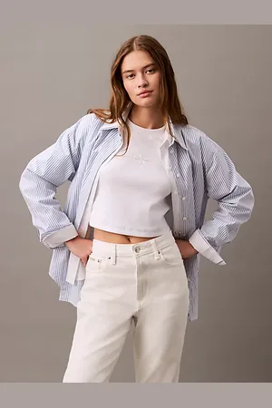 Calvin Klein Camiseta slim con monograma
