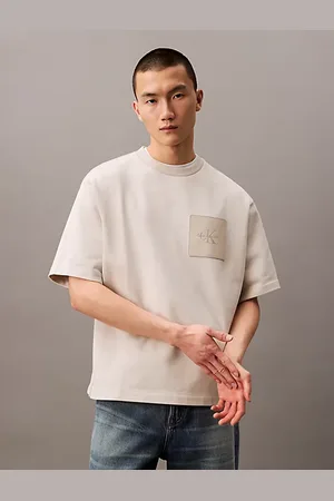 Calvin Klein Camiseta oversized con parche con logo